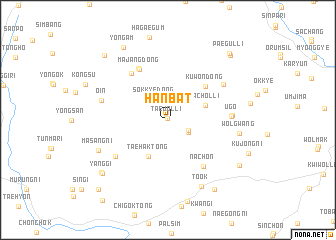 map of Hanbat