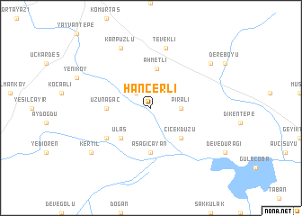 map of Hançerli