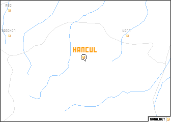 map of Hancul