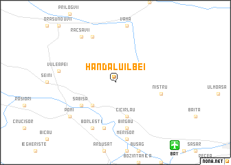 map of Handalu Ilbei