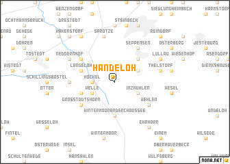 map of Handeloh