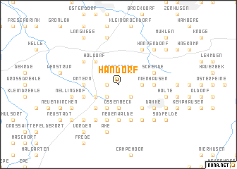 map of Handorf