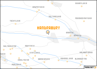 map of Handrabury