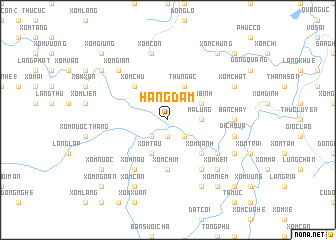 map of Hang Ðam