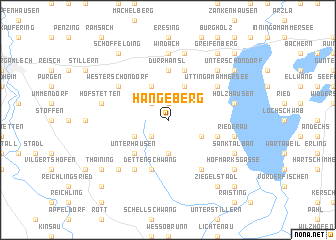 map of Hängeberg