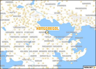 map of Hanggae-gol