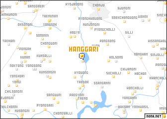 map of Hangga-ri