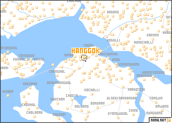 map of Hanggok