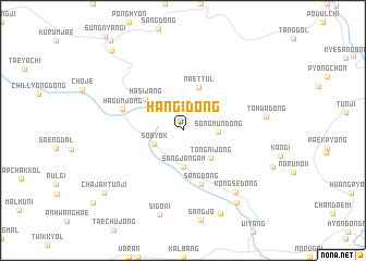 map of Hangi-dong