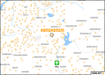 map of Hangmong-ni