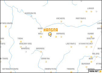 map of Hangna
