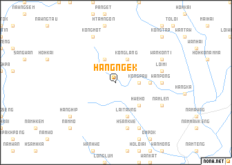 map of Hangngek