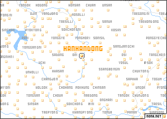 map of Hanhan-dong