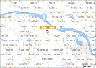 map of Hạnh Ðàn