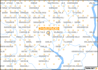 map of Hāni Munkia