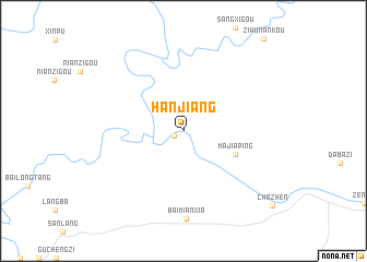 map of Hanjiang