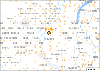 map of Hanj