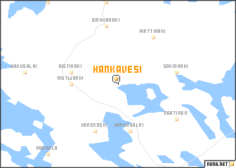 map of Hankavesi