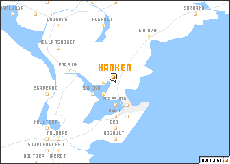 map of Hanken