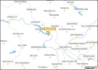 map of Hankins