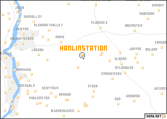 map of Hanlin Station