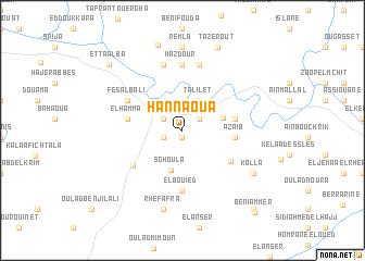 map of Hannaoua