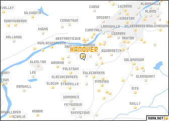 map of Hanover