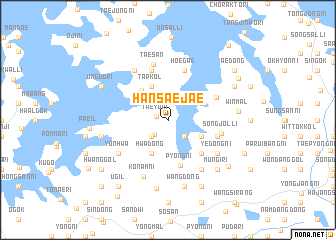 map of Hansaejae