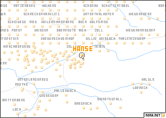 map of Hänse