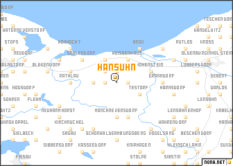 map of Hansühn