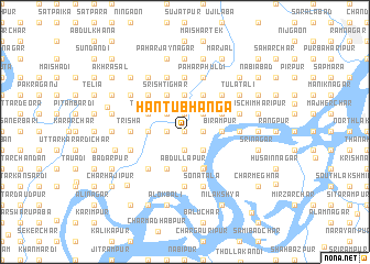 map of Hāntubhānga