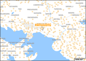 map of Hanu-dong