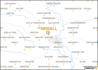 map of Hanwell