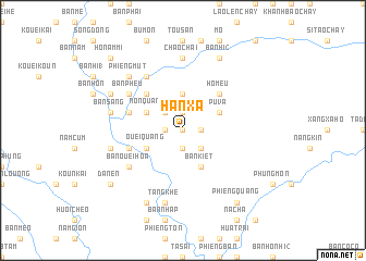 map of Han Xa