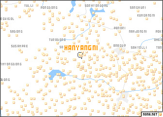 map of Hanyang-ni