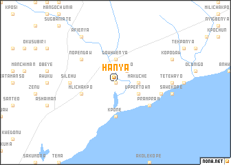 map of Hanya