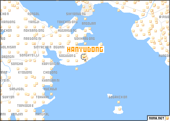 map of Hanyu-dong