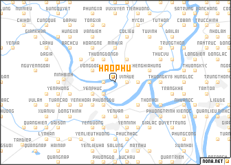 map of Hào Phu