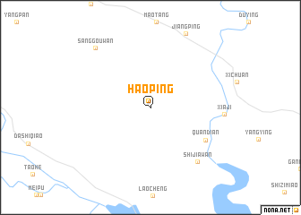 map of Haoping