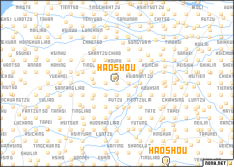 map of Hao-shou