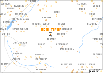 map of Haoutiene