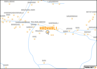 map of Hāowwāli