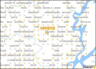 map of Hāpānia