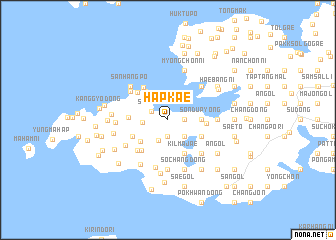 map of Hapkae