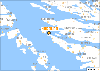 map of Håpoldo