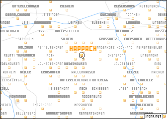 map of Happach