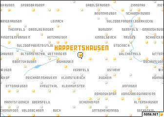 map of Happertshausen