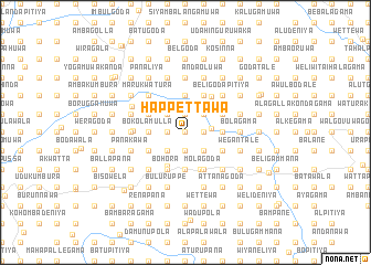 map of Happettawa