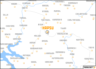 map of Hapsu
