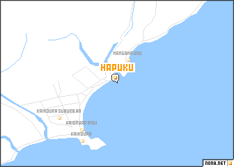 map of Hapuku